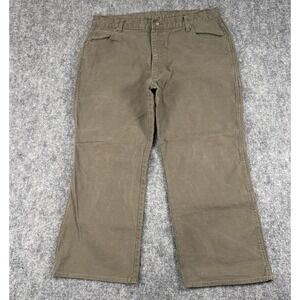 Dickies Carpenter Pants Mens 38x30 Green Workwear Utility